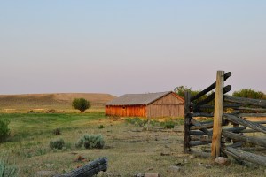 Old Wyoming Barn