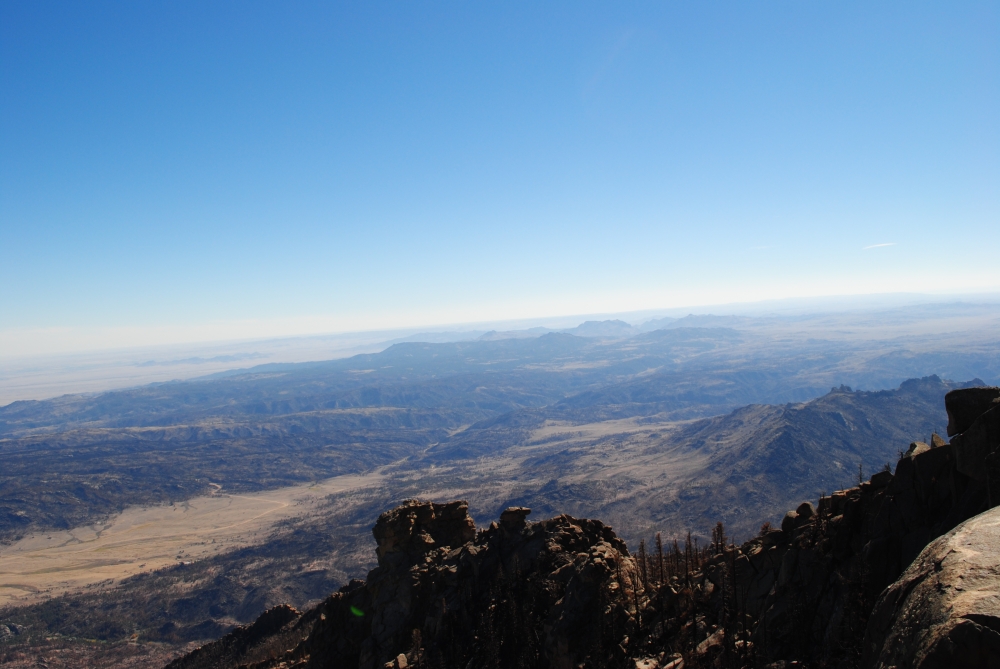 Looking Southeast from Laramie Peak