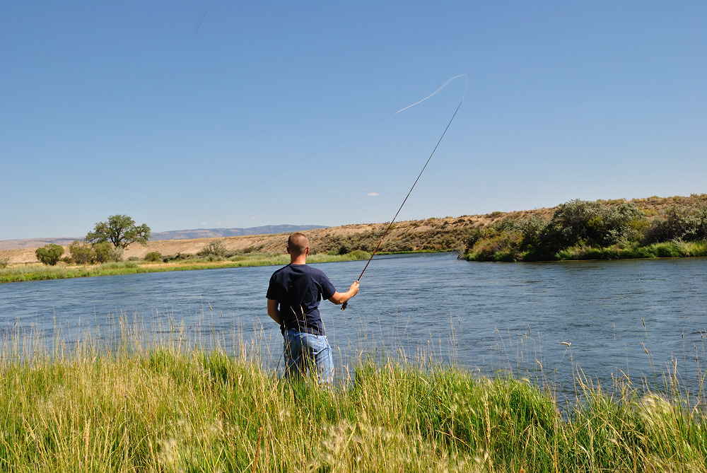 fly fishing wyoming summer